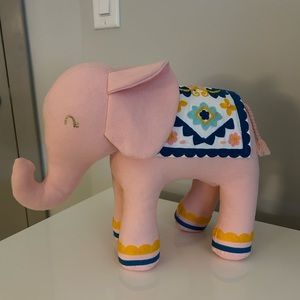 Pillowfort Target Elephant Embroidery Decoration Cotton Pillow